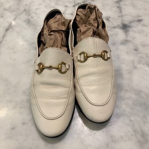 Gucci Brixton - mix between Princetown and Jordaan white 39. Mule, slide, loafer